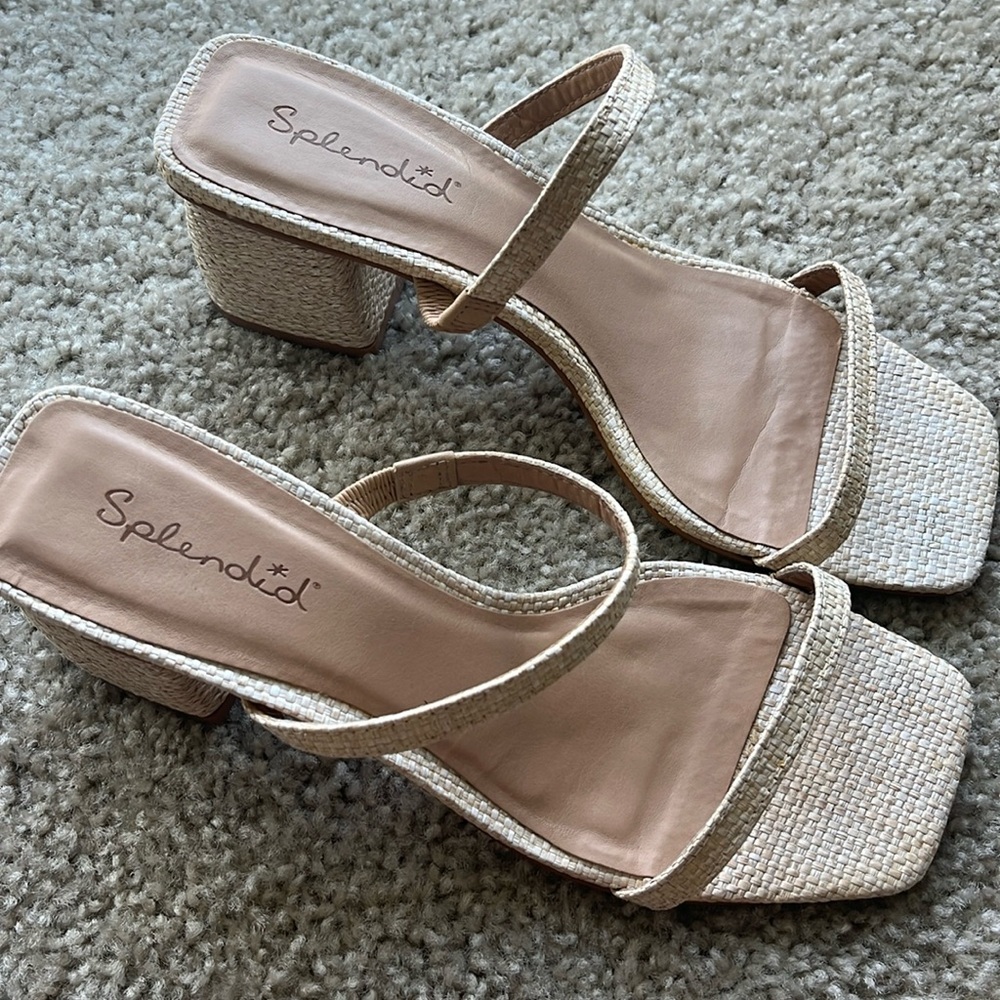 Used sandals, size 8.5- brand splendid
